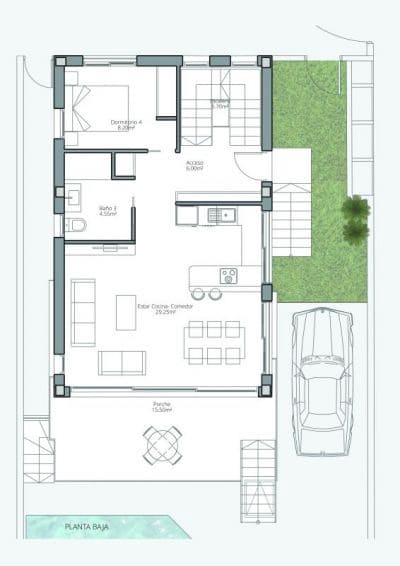 Chalet de 4 habitaciones en La Mata en venta con piscina - 845.000 € (Ref: 9226542)