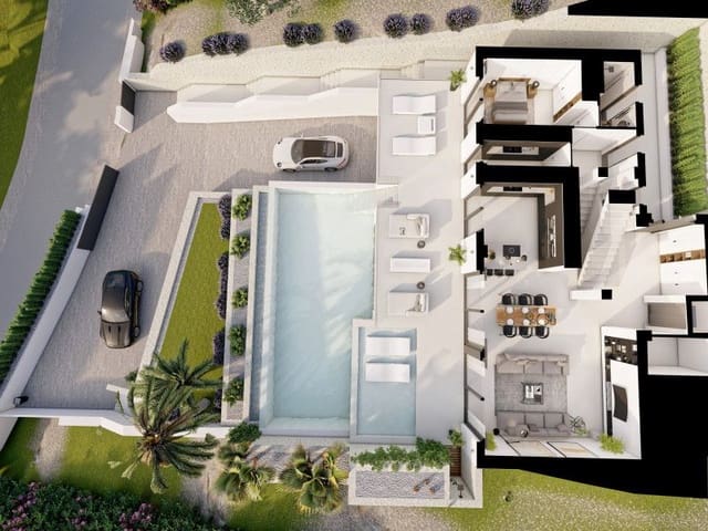 4 slaapkamer Villa te koop in Altea la Vella, Altea met zwembad garage - € 2.090.000 (Ref: 9226562)