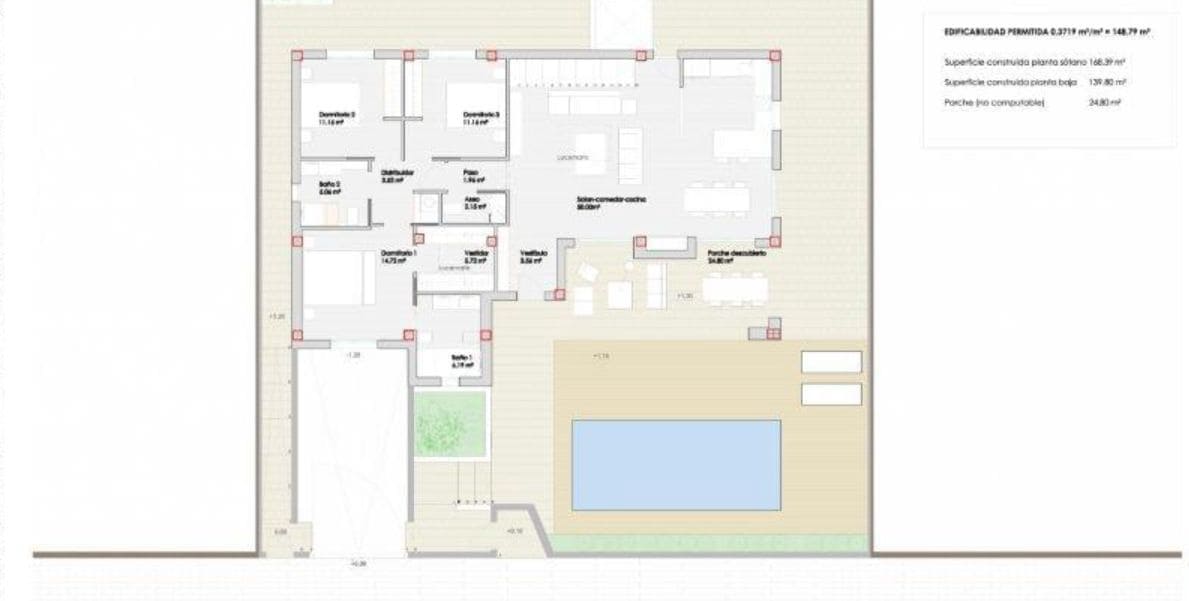 3 camera da letto Villa in vendita in La Siesta con piscina garage - 750.000 € (Rif: 9226575)