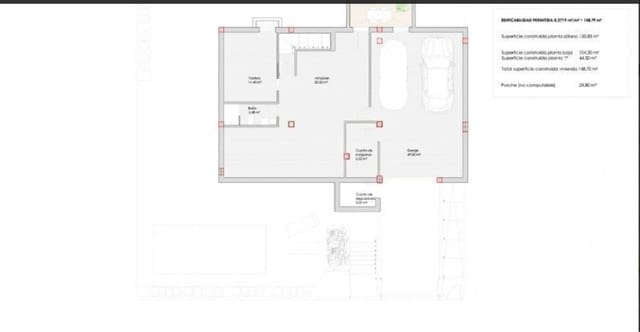 3 soverom Villa til salgs i La Siesta, Torrevieja med svømmebasseng garasje - € 750 000 (Ref: 9226575)