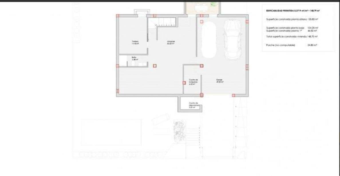 3 sovrum Villa till salu i La Siesta med pool garage - 750 000 € (Ref: 9226575)