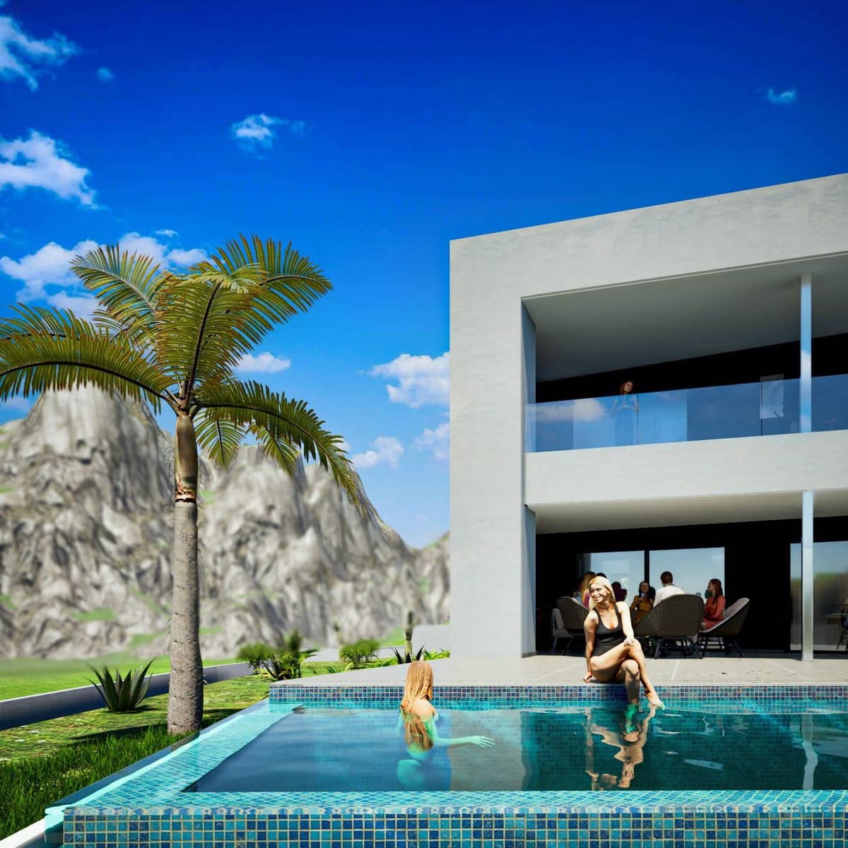 3 camera da letto Villa in vendita in La Nucia con piscina - 865.000 € (Rif: 9226579)