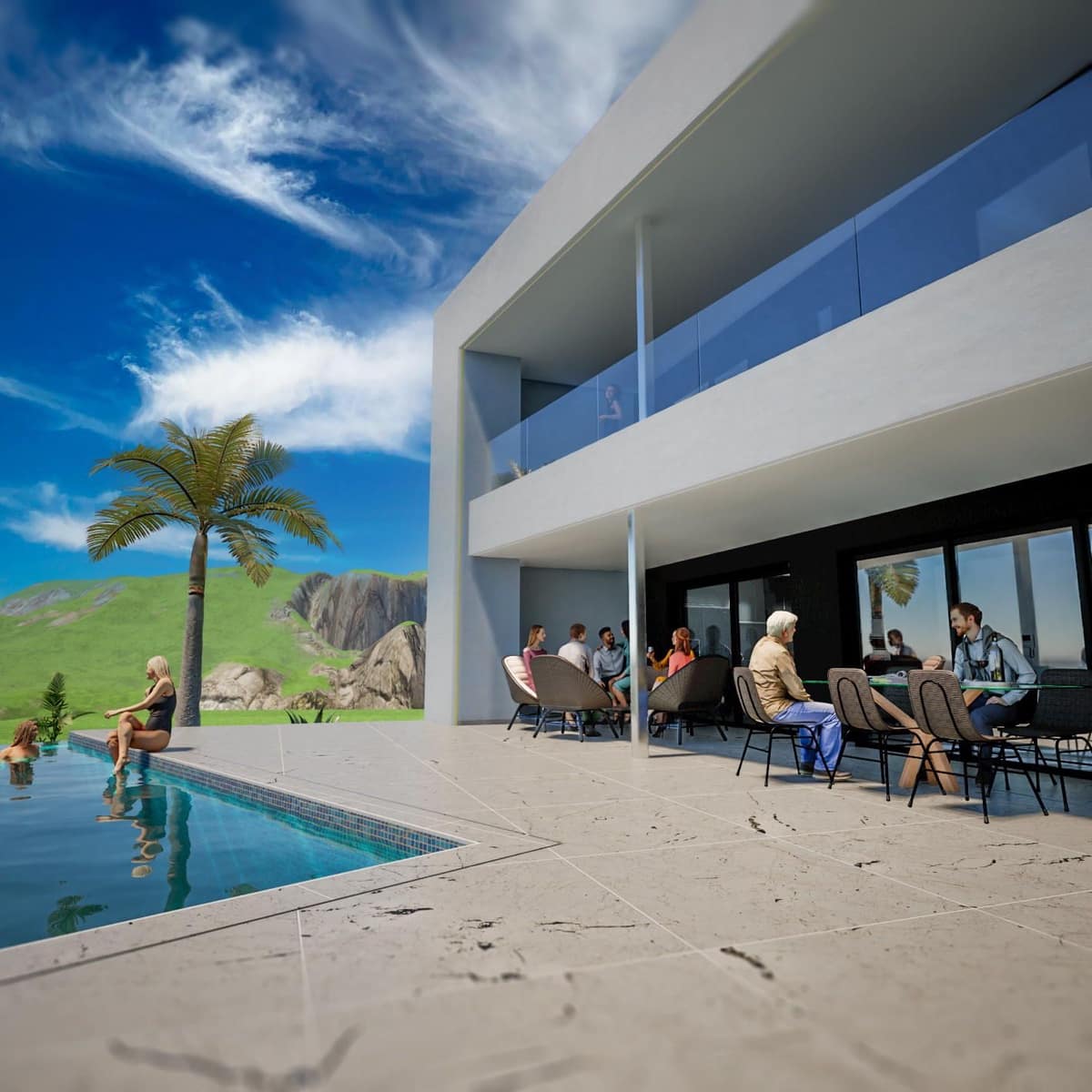 3 camera da letto Villa in vendita in La Nucia con piscina - 865.000 € (Rif: 9226579)