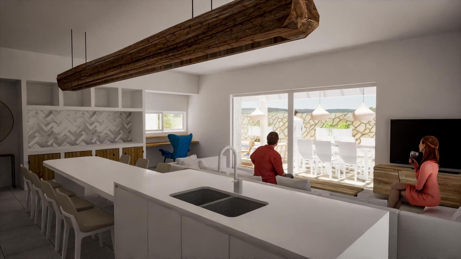 3 sypialnia Willa na sprzedaż w Alfaz del Pi / L'Alfas del Pi z basenem - 691 000 € (Ref: 9226580)