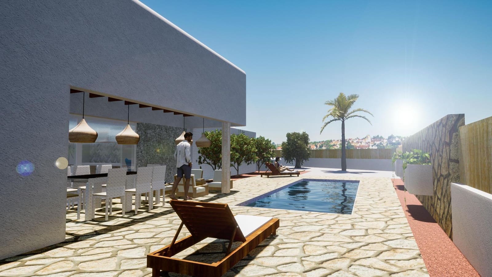 3 sypialnia Willa na sprzedaż w Alfaz del Pi / L'Alfas del Pi z basenem - 691 000 € (Ref: 9226580)