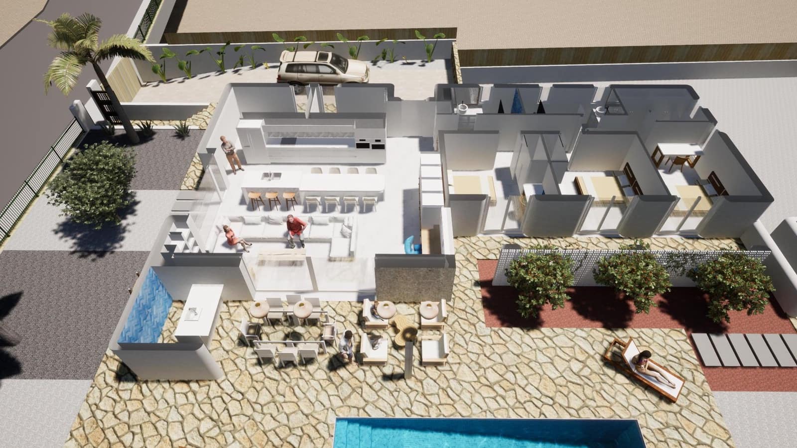 3 sypialnia Willa na sprzedaż w Alfaz del Pi / L'Alfas del Pi z basenem - 691 000 € (Ref: 9226580)