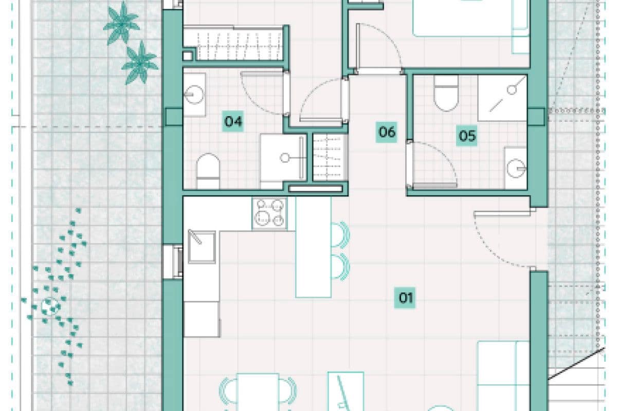 2 soverom Bungalow til salgs i Torrevieja med svømmebasseng - € 299 900 (Ref: 9226602)