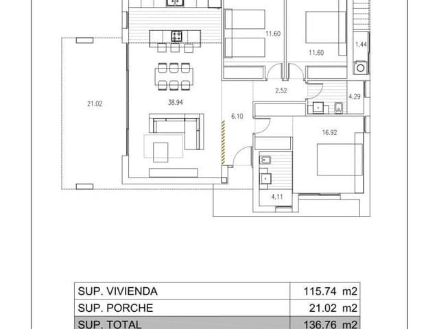 3 camera da letto Villa in vendita in Los Balcones - Los Altos, Torrevieja con piscina - 700.000 € (Rif: 9226635)
