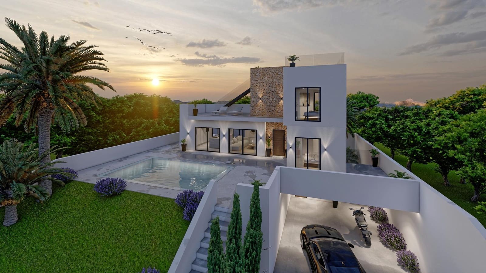 3 quarto Moradia para venda em Polop com piscina - 499 000 € (Ref: 9226638)