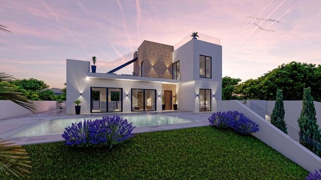 3 slaapkamer Villa te koop in Polop met zwembad - € 499.000 (Ref: 9226638)