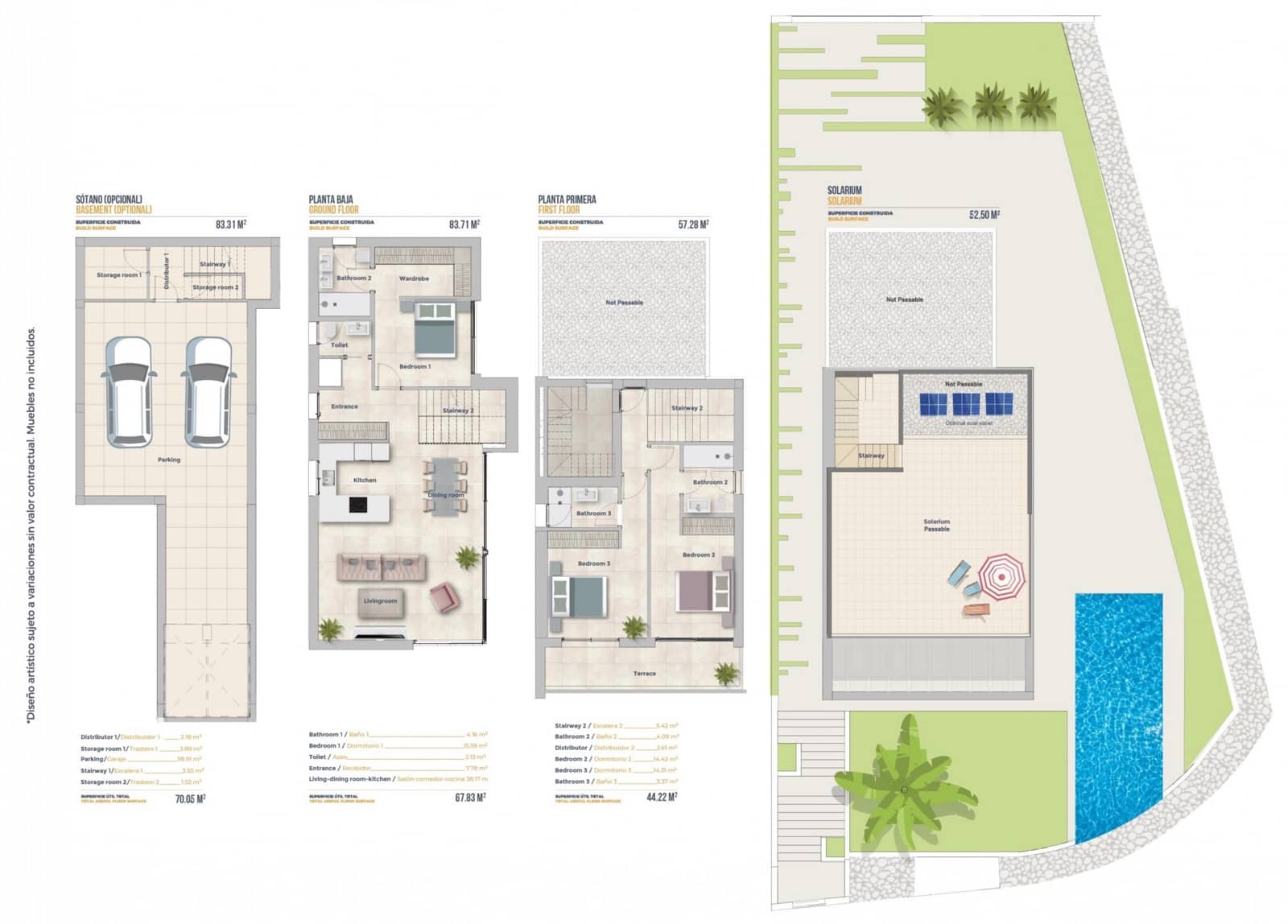 3 camera da letto Villa in vendita in Finestrat con piscina garage - 575.000 € (Rif: 9226644)