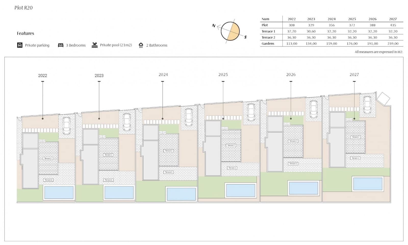 Chalet de 3 habitaciones en Algorfa en venta con piscina - 535.000 € (Ref: 9226661)