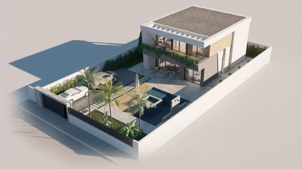 4 camera da letto Villa in vendita in Ciudad Quesada con piscina - 895.000 € (Rif: 9296918)