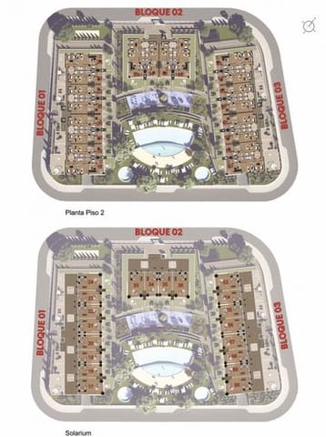 2 quarto Apartamento para venda em Monforte del Cid com piscina garagem - 299 000 € (Ref: 9403432)