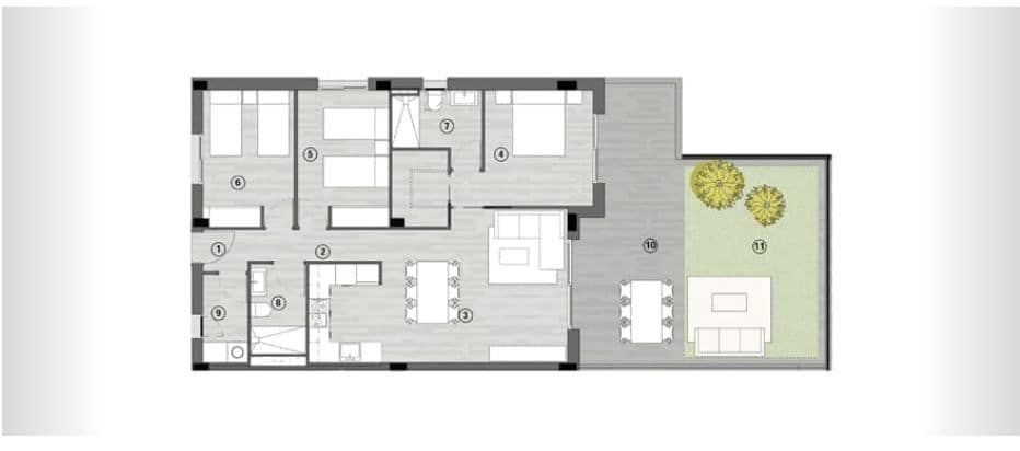 3 camera da letto Appartamento in vendita in Gran Alacant con piscina - 405.000 € (Rif: 9403433)