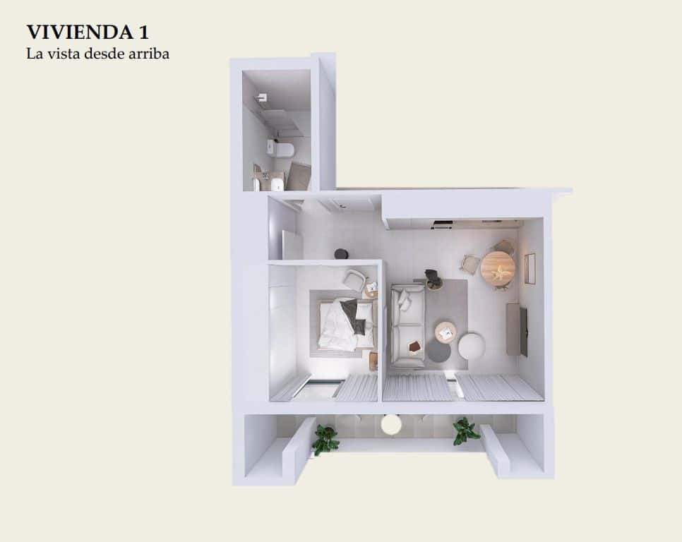 1 quarto Apartamento para venda em Torrevieja - 240 000 € (Ref: 9403435)