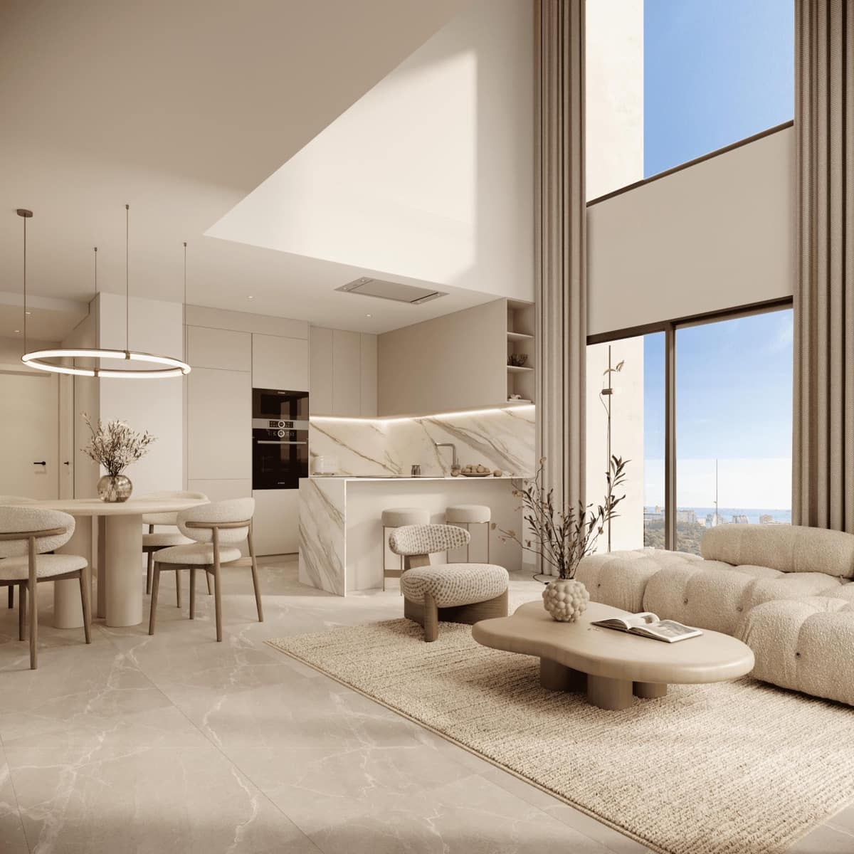 2 quarto Apartamento para venda em Calpe / Calp com piscina - 405 000 € (Ref: 9414131)