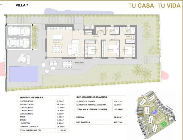 3 sypialnia Willa na sprzedaż w Finestrat z basenem - 720 000 € (Ref: 9414134)