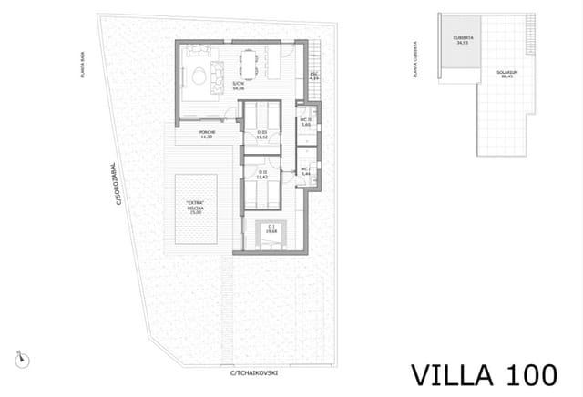 3 quarto Moradia para venda em San Miguel de Salinas com piscina - 429 900 € (Ref: 9415977)