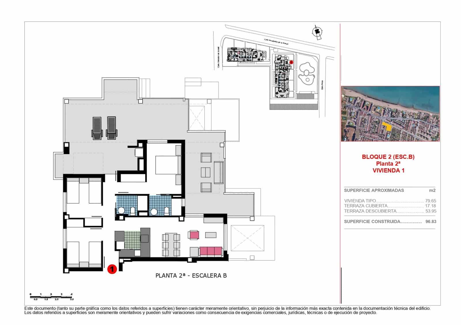 3 slaapkamer Penthouse te koop in Denia met zwembad - € 499.000 (Ref: 9427235)