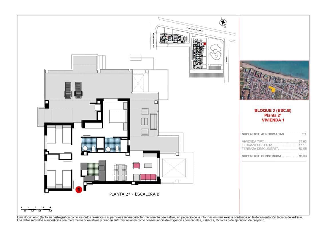 Ático de 3 habitaciones en Dénia en venta con piscina - 499.000 € (Ref: 9427235)