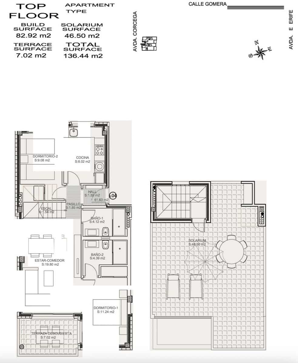 2 chambre Appartement à vendre à Aguas Nuevas avec piscine - 277 200 € (Ref: 9427244)