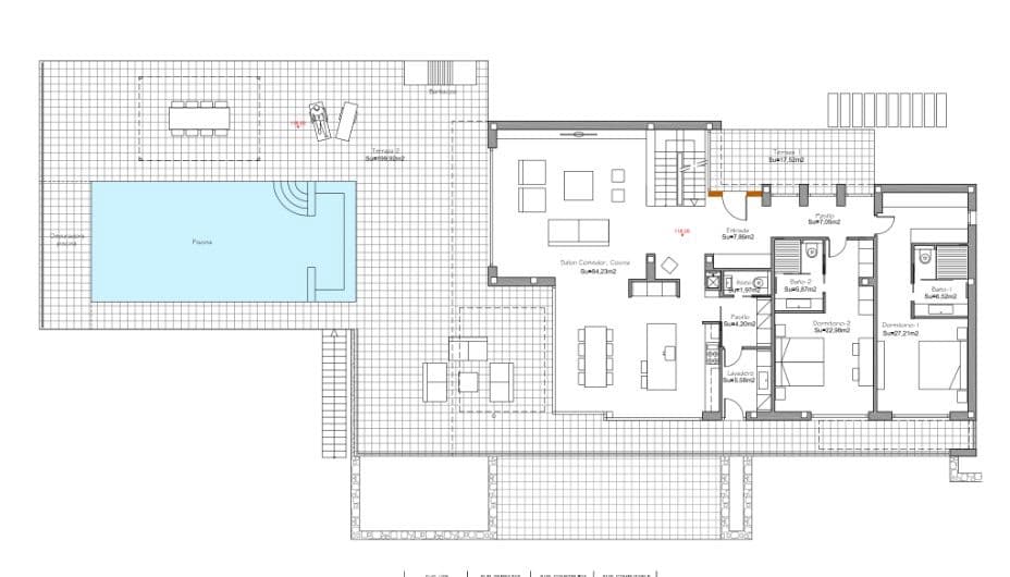 3 bedroom Villa for sale in Las Colinas Golf with pool - € 2,695,000 (Ref: 9446365)