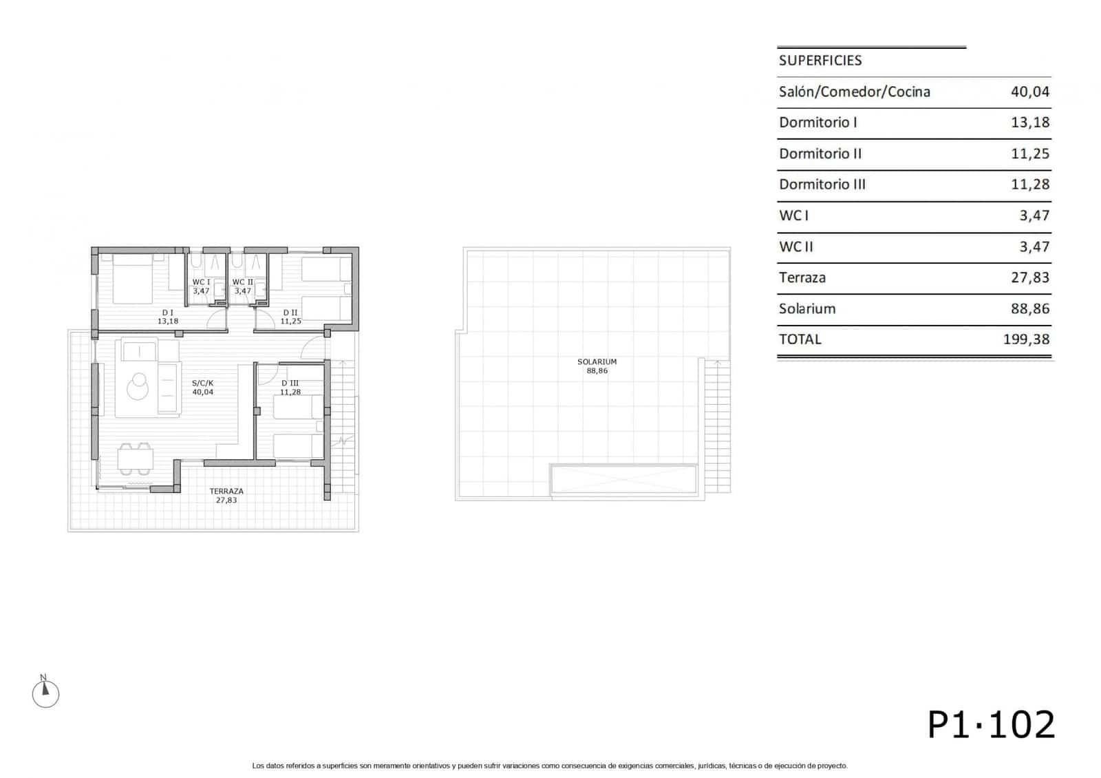2 camera da letto Appartamento in vendita in San Miguel de Salinas con piscina - 189.999 € (Rif: 9462384)