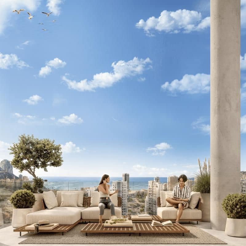 3 camera da letto Appartamento in vendita in Calpe / Calp con piscina - 1.100.000 € (Rif: 9462388)