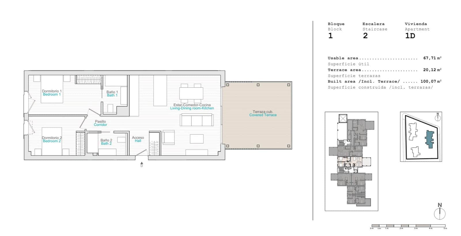 1 Zimmer Wohnung zu verkaufen in El Vergel / Verger mit Pool - 228.000 € (Ref: 9462389)