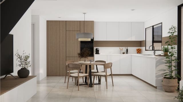 3 Zimmer Reihenhaus zu verkaufen in Ciudad Quesada, Rojales mit Pool - 357.900 € (Ref: 9462390)