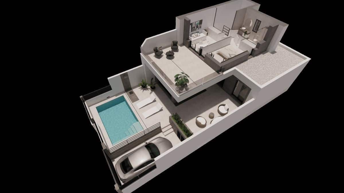 3 chambre Penthouse à vendre à Dolores avec piscine - 389 000 € (Ref: 9482059)