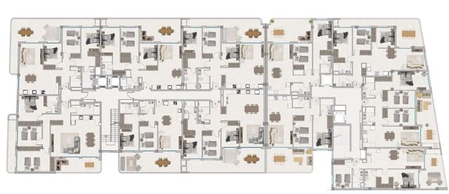 3 soveværelse Penthouse til salg i Santa Pola med swimmingpool - € 320.000 (Ref: 9524339)