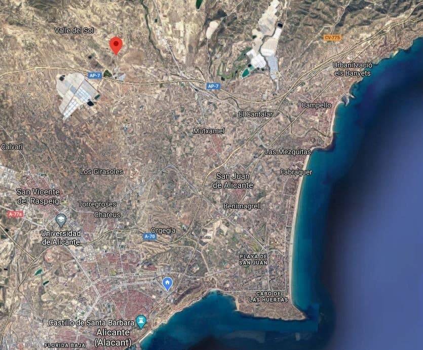 Bauplatz zu verkaufen in Muchamiel / Mutxamel - 138.000 € (Ref: 9582979)