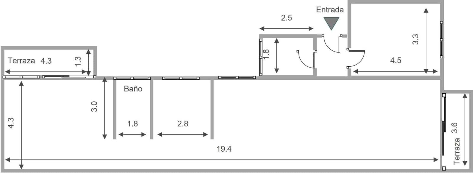 Piso de 4 habitaciones en Alicante / Alacant ciudad en venta - 178.000 € (Ref: 9611575)