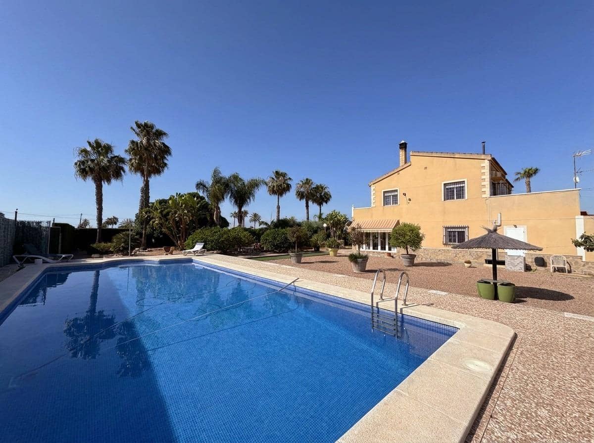 5 chambre Finca/Maison de Campagne à vendre à Elche / Elx avec piscine - 510 000 € (Ref: 9930813)
