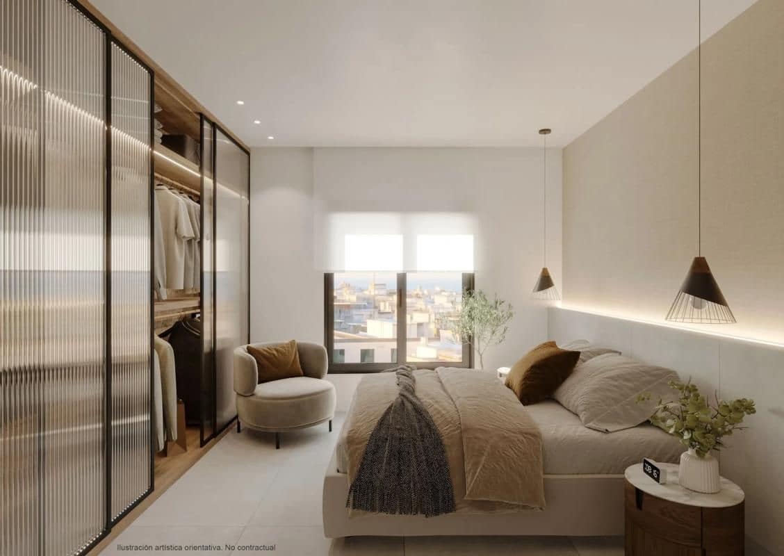 2 sypialnia Apartament na sprzedaż w Santa Pola z basenem garażem - 260 000 € (Ref: 9965319)