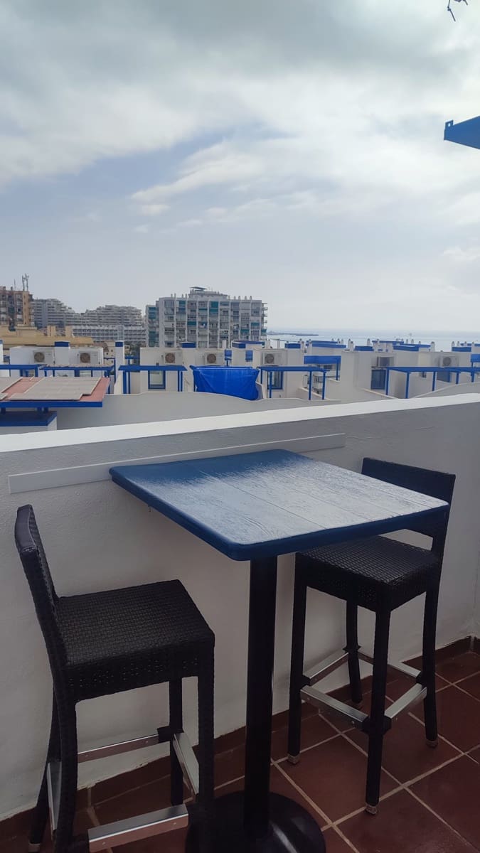 1 quarto Penthouse para arrendar em Benalmadena com garagem - 1 000 € (Ref: 10060979)