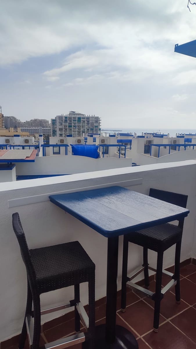 1 quarto Penthouse para arrendar em Benalmadena com garagem - 1 000 € (Ref: 10060979)