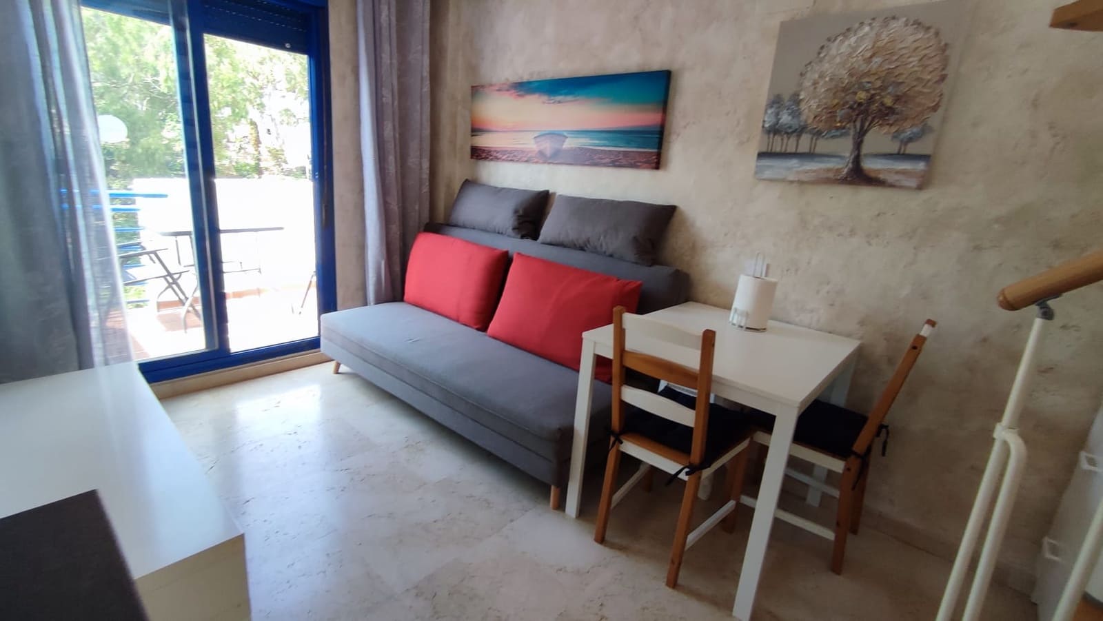 1 quarto Penthouse para arrendar em Benalmadena com garagem - 1 000 € (Ref: 10060979)