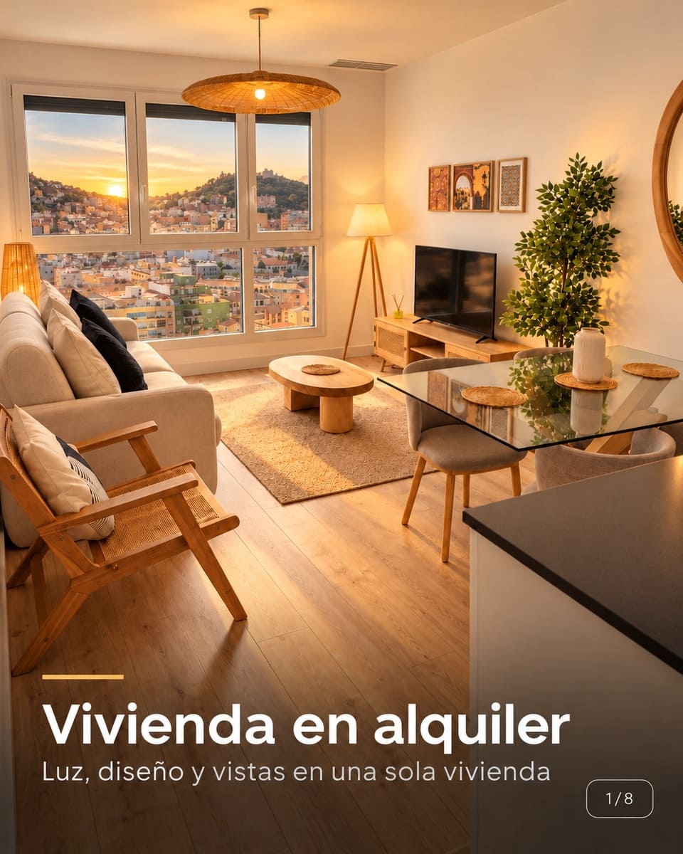 2 quarto Apartamento para arrendar em Malaga cidade com piscina garagem - 2 200 € (Ref: 10170157)