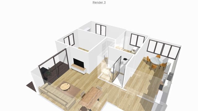 3 Zimmer Wohnung zu vermieten in Algarrobo Costa, Algarrobo - 1.370 € (Ref: 7537551)