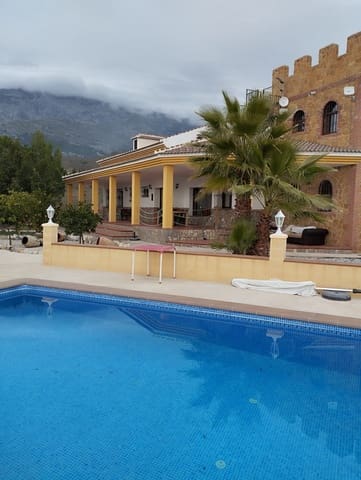 4 soveværelse Finca/Landehus til leje i Sedella med swimmingpool garage - € 1.500 (Ref: 9508006)