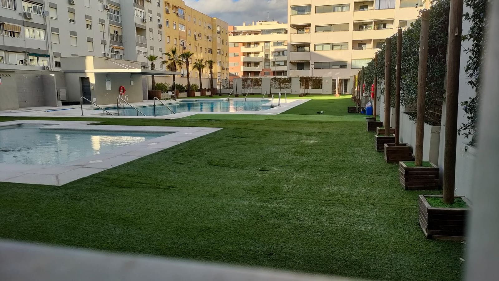 2 slaapkamer Flat te huur in Malaga stad met zwembad - € 1.400 (Ref: 9677893)