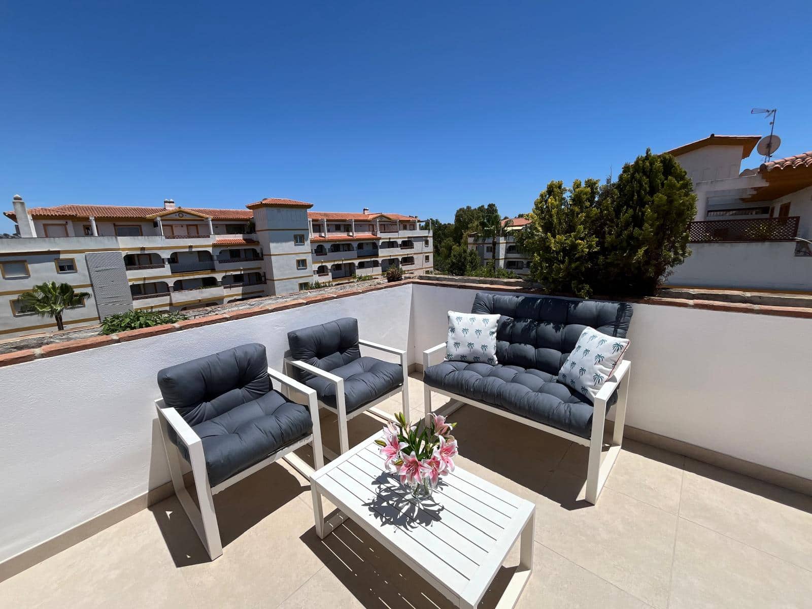 3 soveværelse Penthouse til leje i Mijas med swimmingpool garage - € 1.950 (Ref: 9956280)