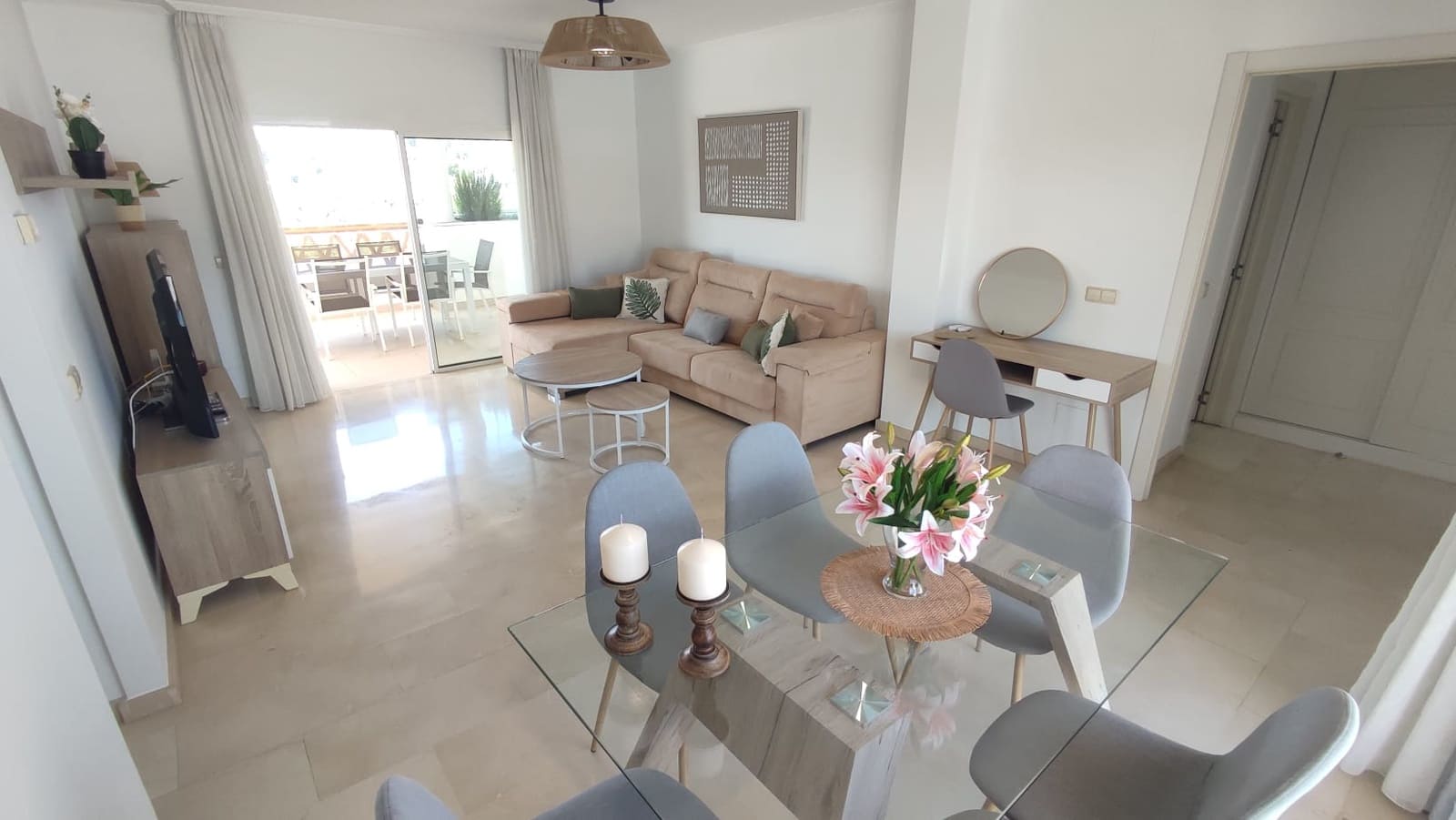 3 soveværelse Penthouse til leje i Mijas med swimmingpool garage - € 1.950 (Ref: 9956280)