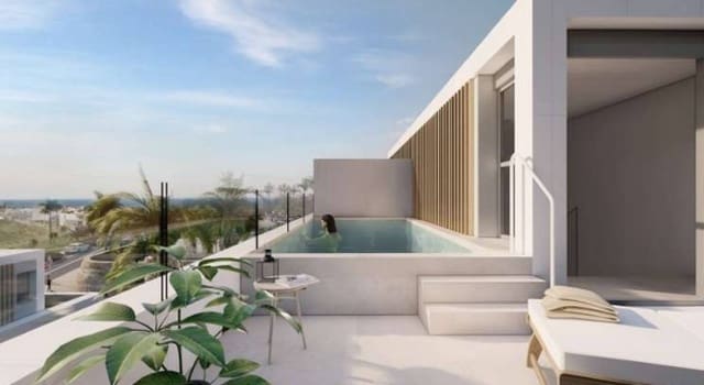 4 soverom Kjedet enebolig til salgs i Centro, Estepona med svømmebasseng garasje - € 730 000 (Ref: 10017017)
