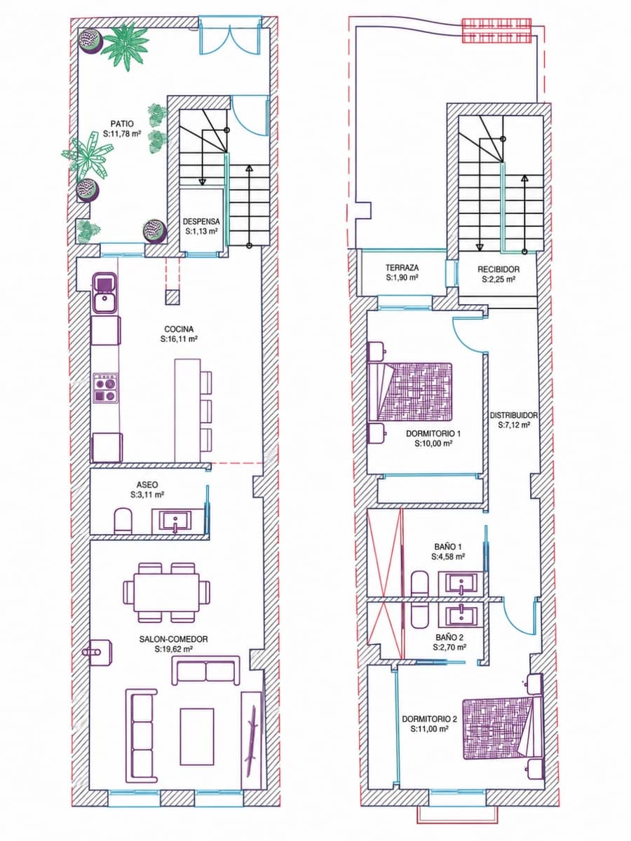 2 bedroom Townhouse for sale in Gaucin - € 310,000 (Ref: 10162597)