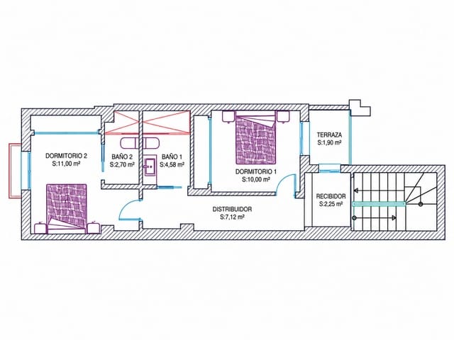 2 sovrum Hus till salu i Gaucín - 310 000 € (Ref: 10162597)