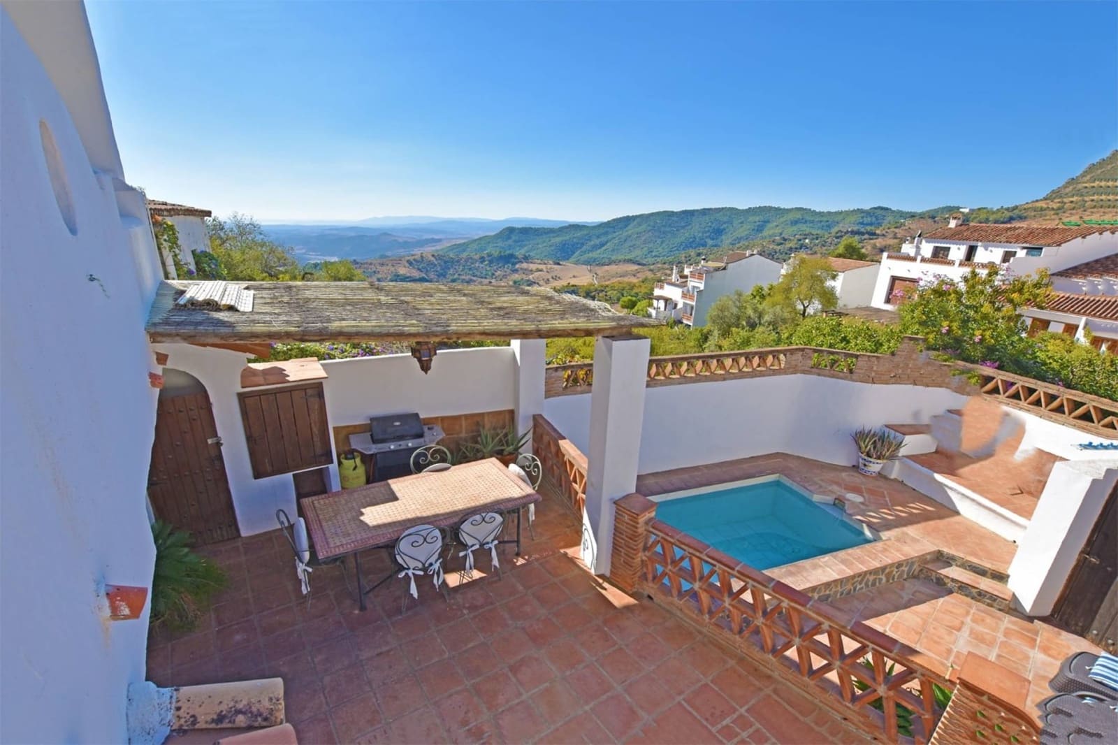 4 soveværelse Byhus til salg i Gaucin med swimmingpool - € 415.000 (Ref: 8942505)